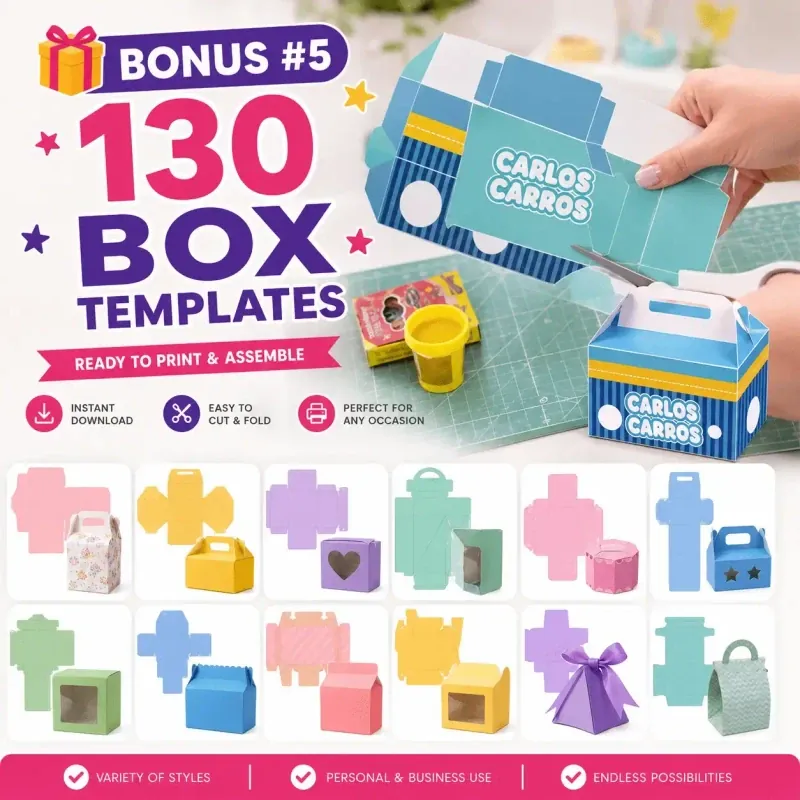 130 Box Templates